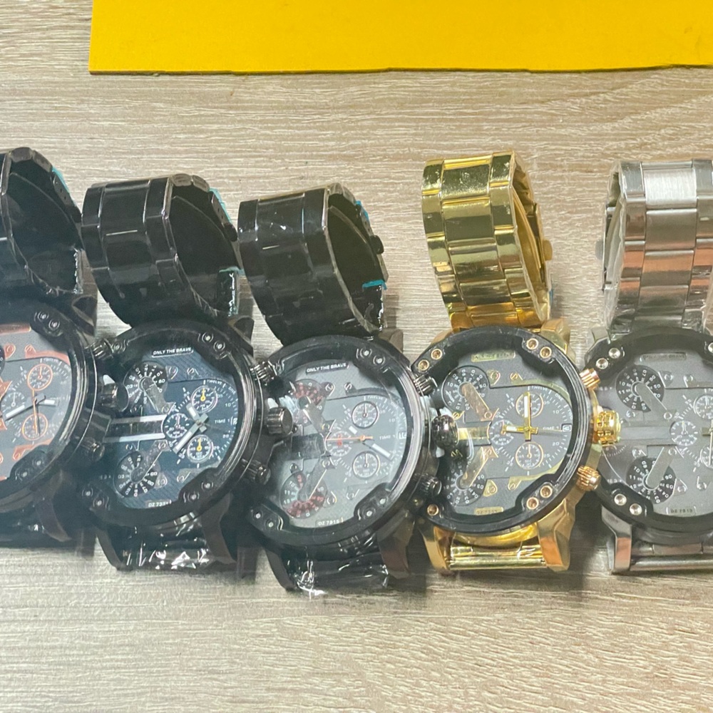 Big face diesel watch five to choose from